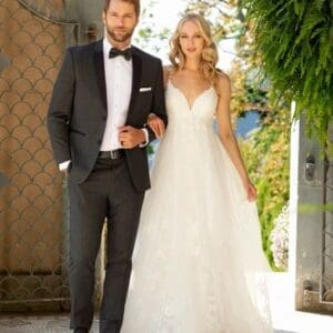 Dawson Charcoal 2B Notch Tuxedo